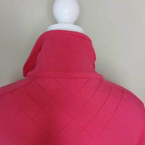 Lululemon Mogul Full-Zip Satin Ribbon Trim Jacket RARE size 8 hot pink - Picture 8 of 9